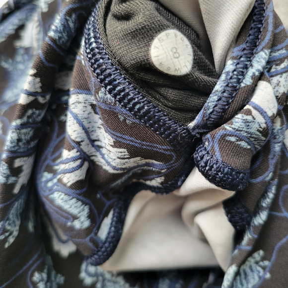 Lululemon Wunder Under Luxtreme Crop 21" High Rise Leggings Activewear Sz 8 - Picture 5 of 11